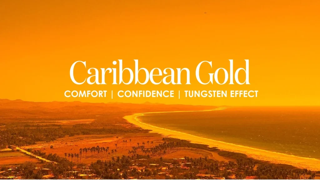 Introducing Caribbean Sunset – A Warm Embrace in Color Therapy